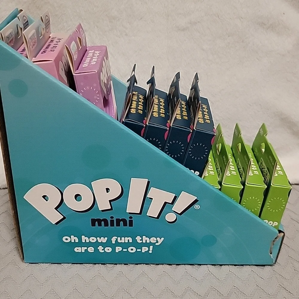 11 Pcs Mini Pop Bubble Fidget Sensory Toys Individual Boxes